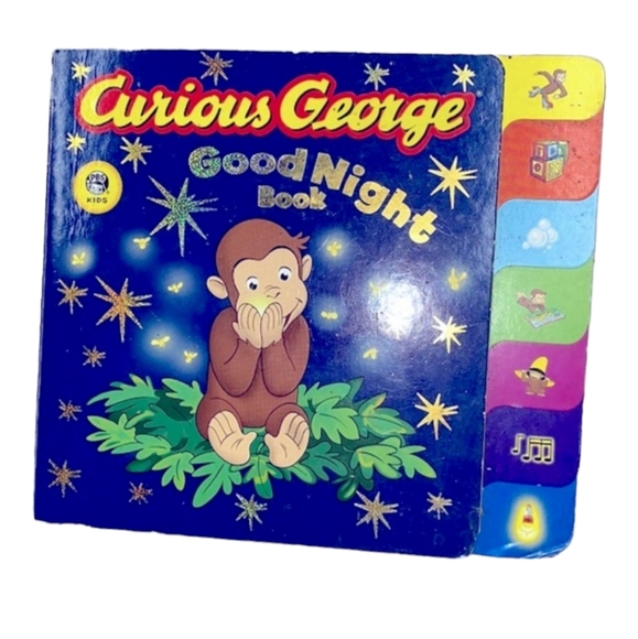 Curious George children’s good night book - Picture 1 of 6